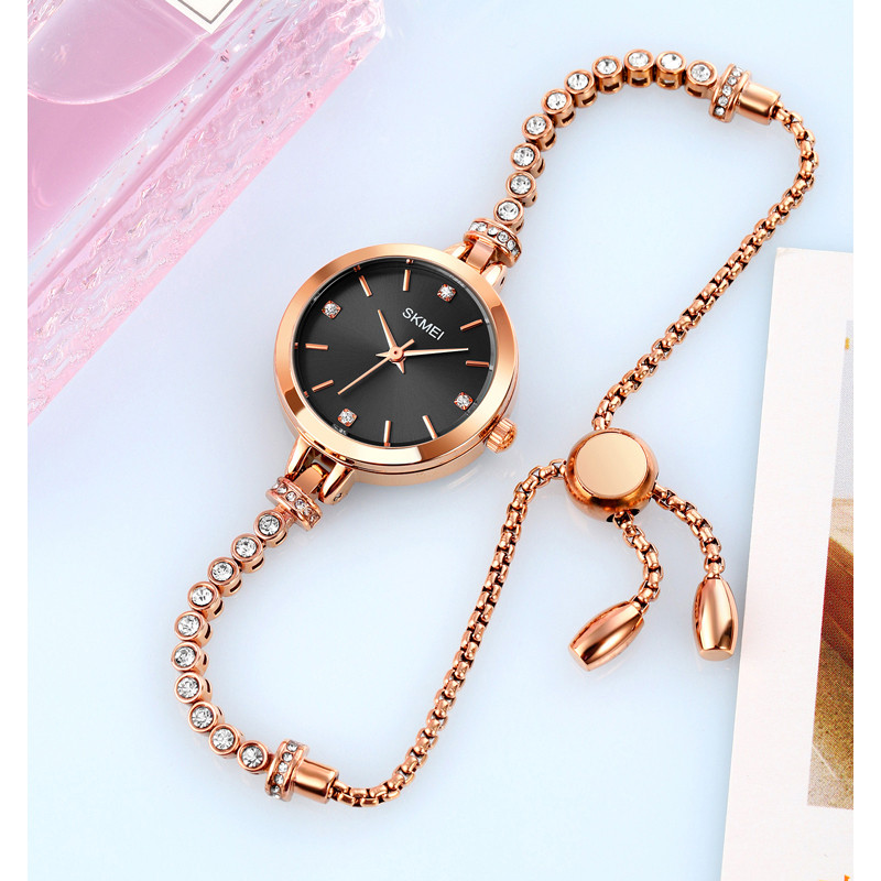 ساعت مچی عقربه ای زنانه اسکمی مدل 1854 کد 02