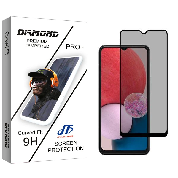 محافظ صفحه نمایش حریم شخصی جی اف مدل Diamond مناسب برای گوشی موبایل سامسونگ Galaxy A13 5G
