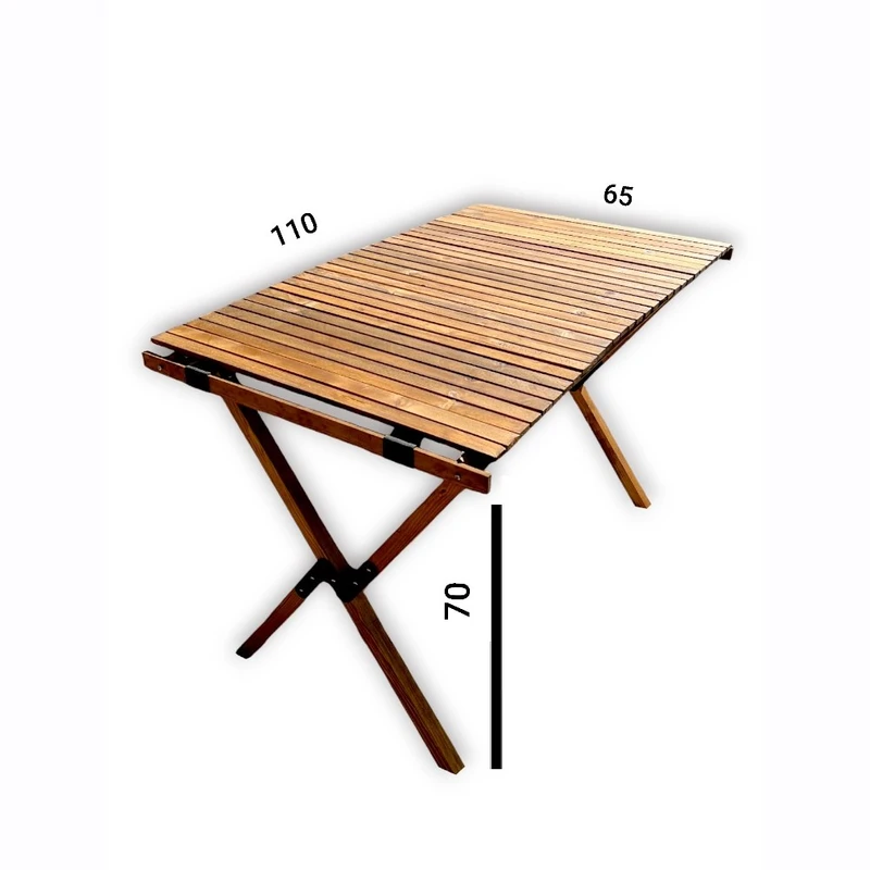 عکس شماره 2 : میز سفری تاشو مدل کامپکت ۱۱۰ سایز صفحه ۱۱۰×۶۵ سانتی متر