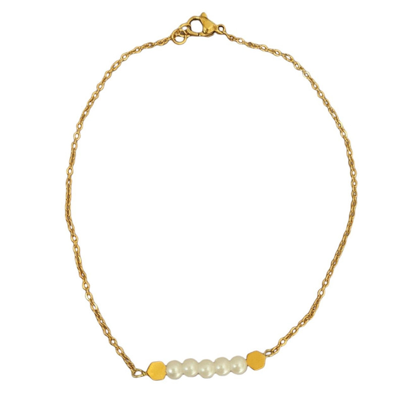 پابند زنانه مدل مرواریدی توپی پابند زنانه مدل مرواریدی توپی