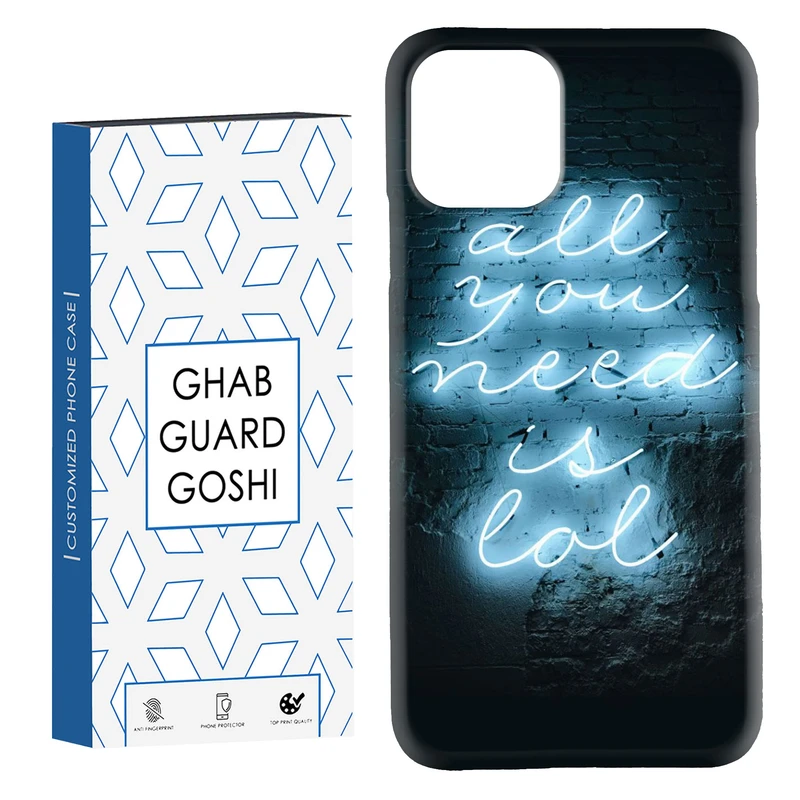 کاور قاب گارد گوشی طرح نوشته فانتزی کد Dimo-769 مناسب برای گوشی موبایل اپل  IPHONE 11 PRO