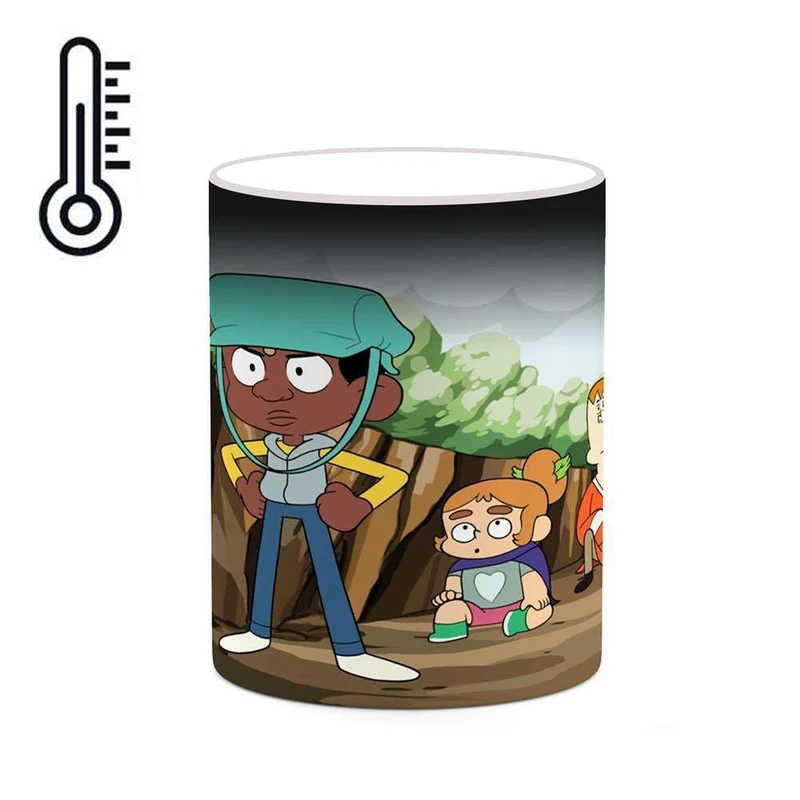 ماگ حرارتی کاکتی مدل کارتون Craig Of The Creek کد mgh22445