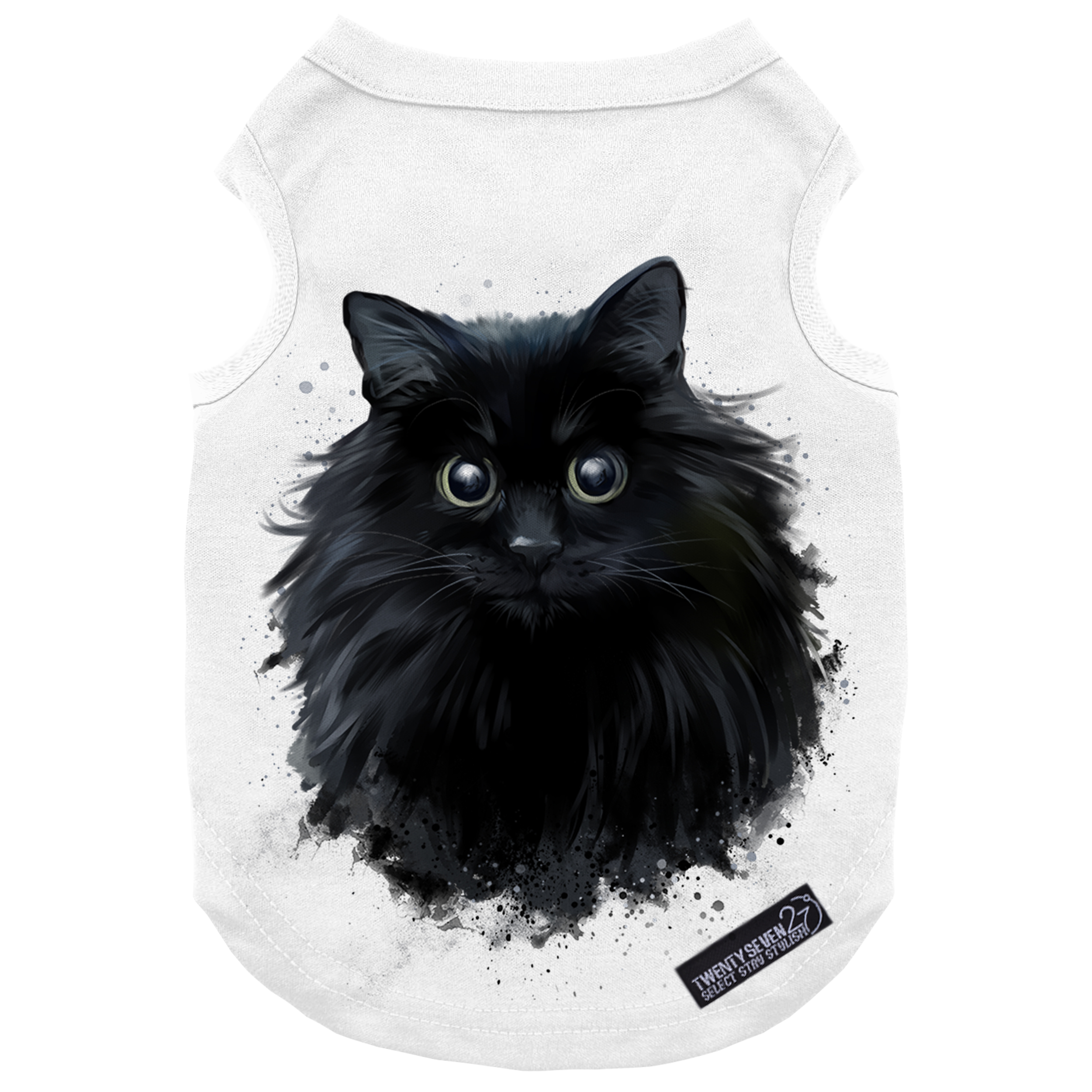 لباس سگ و گربه 27 طرح Black Cat کد MH1352 سایز M