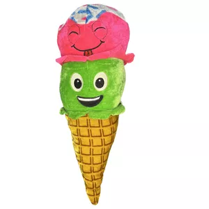 عروسک طرح بستنی قیفی مدل Happy Ice Cream کد SZ13/1059 ارتفاع 40 سانتی‌متر