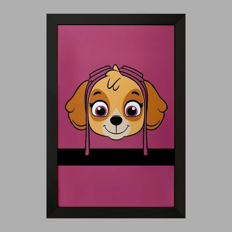 تابلو خندالو مدل انیمیشن سگ های نگهبان کد 26921