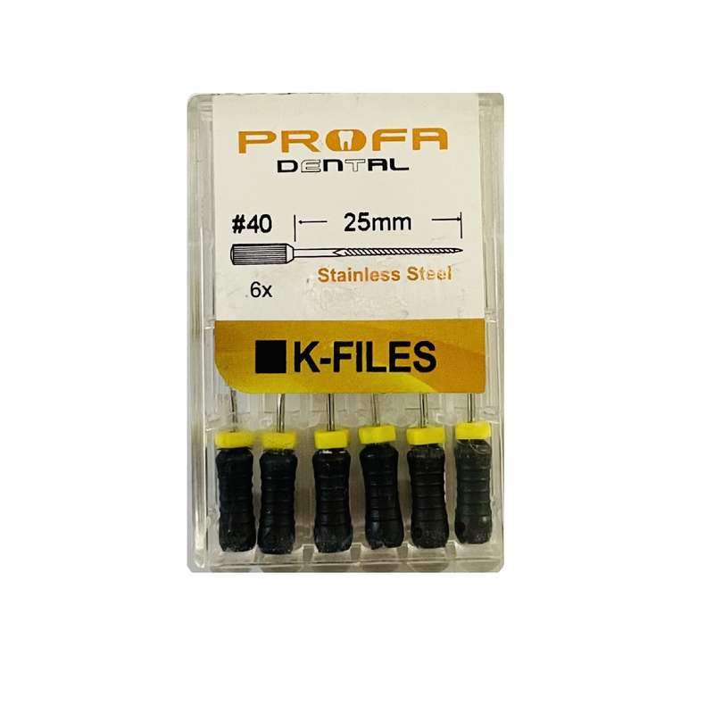 کا فایل دندانپزشکی پروفا مدل 25 کد 40 بسته 6 عددی