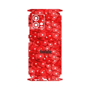 MAHOOT Youtube-FullSkin Cover Sticker for Motorola Edge 30 Fusion