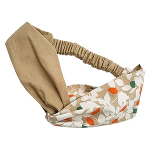 هدبند زنانه مدل برگ کد PRC260-CR