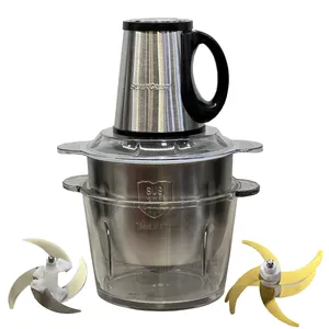 خردکن سیلور کرست مدل دوکاسه 528 گلد