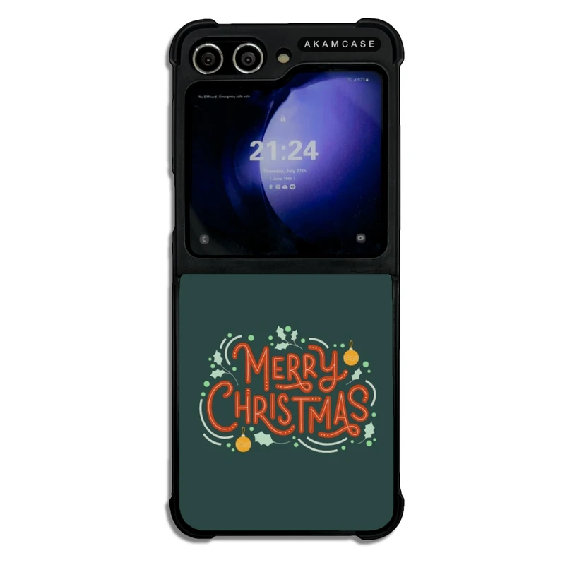 کاور آکام مدل AMCWSGZFLIP5-CHRISTMAS17 مناسب برای گوشی موبایل سامسونگ Galaxy Z Flip 5