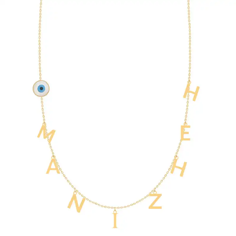 گردنبند طلا 18 عیار زنانه کرابو مدل منیژه Kr73622