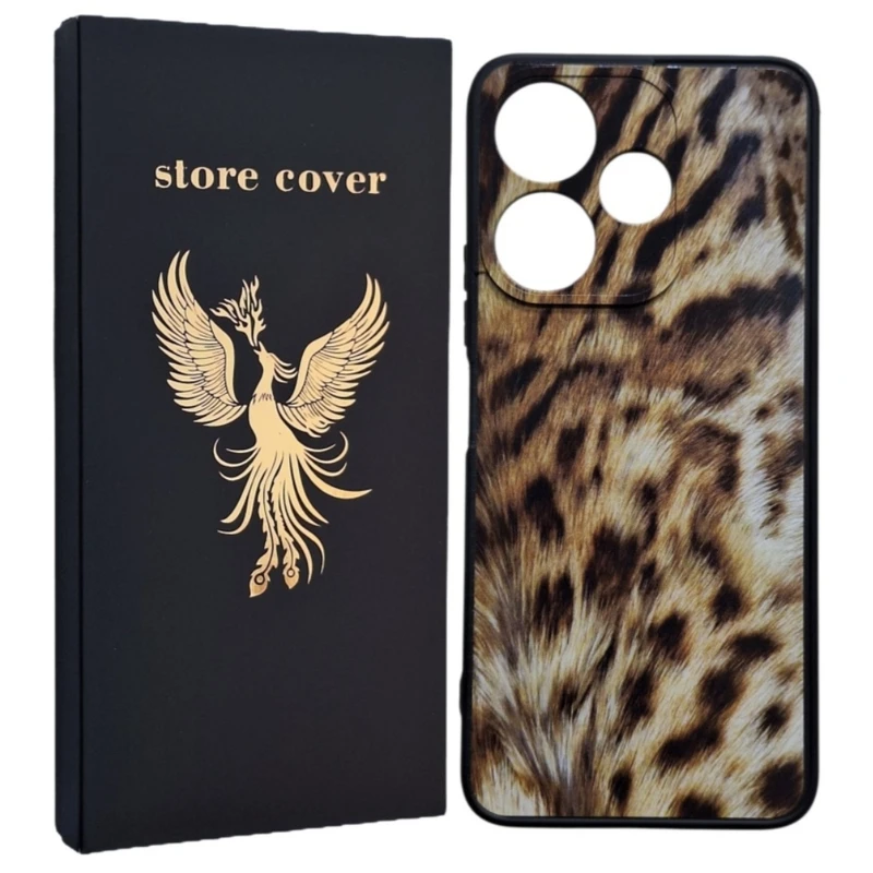  کاور استور کاور طرح پلنگی مدل Redmi13 مناسب برای گوشی موبایل شیائومی Redmi 13 4G