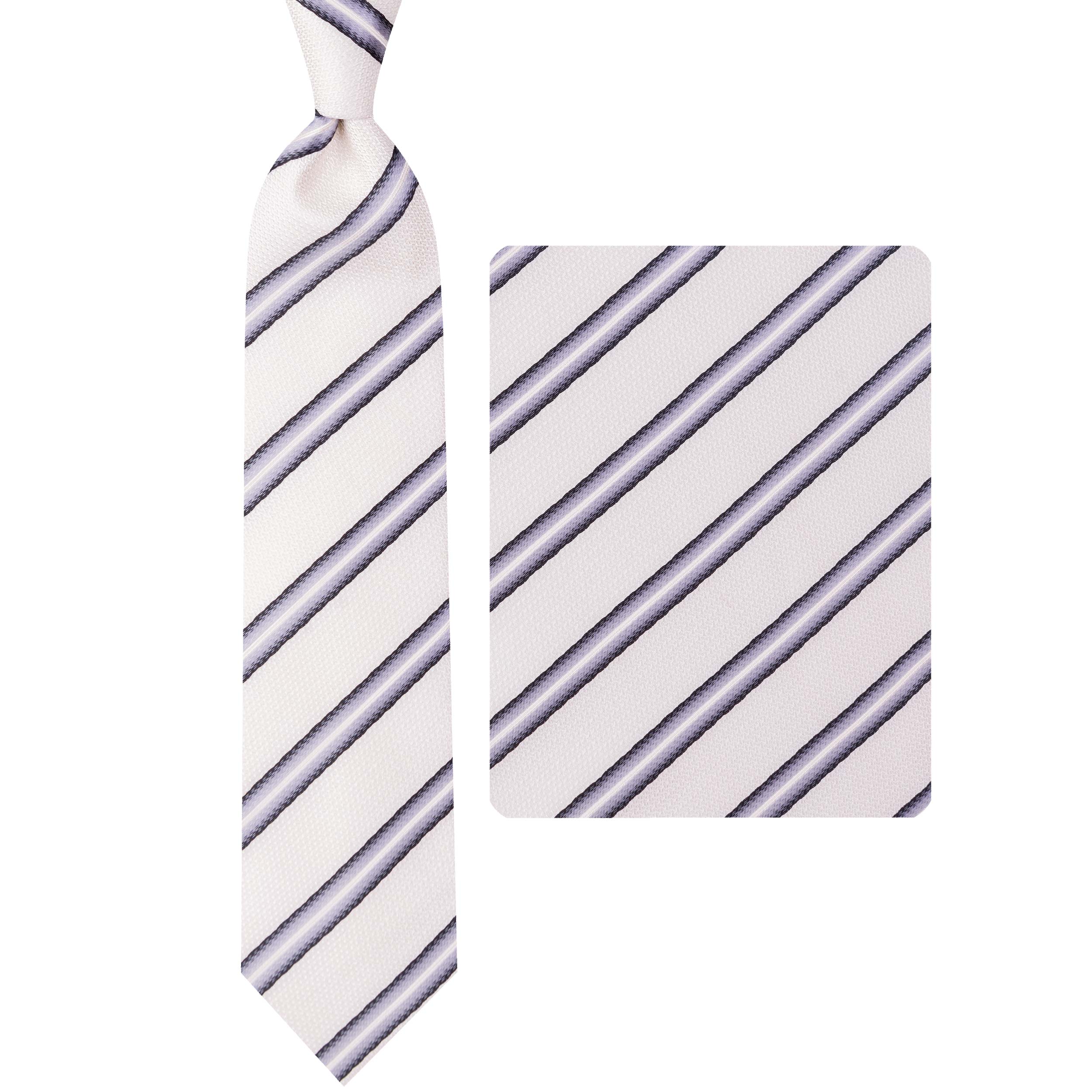 ست کراوات و دستمال جیب مردانه مدل GF-ST2154-CR 