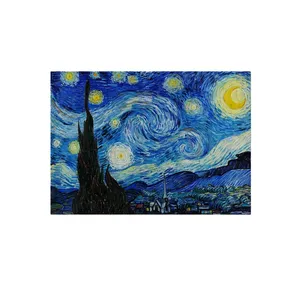 بازی آموزشی مدل نقاشی الماسی بزرگسالان طرح ونگوگ کد 1