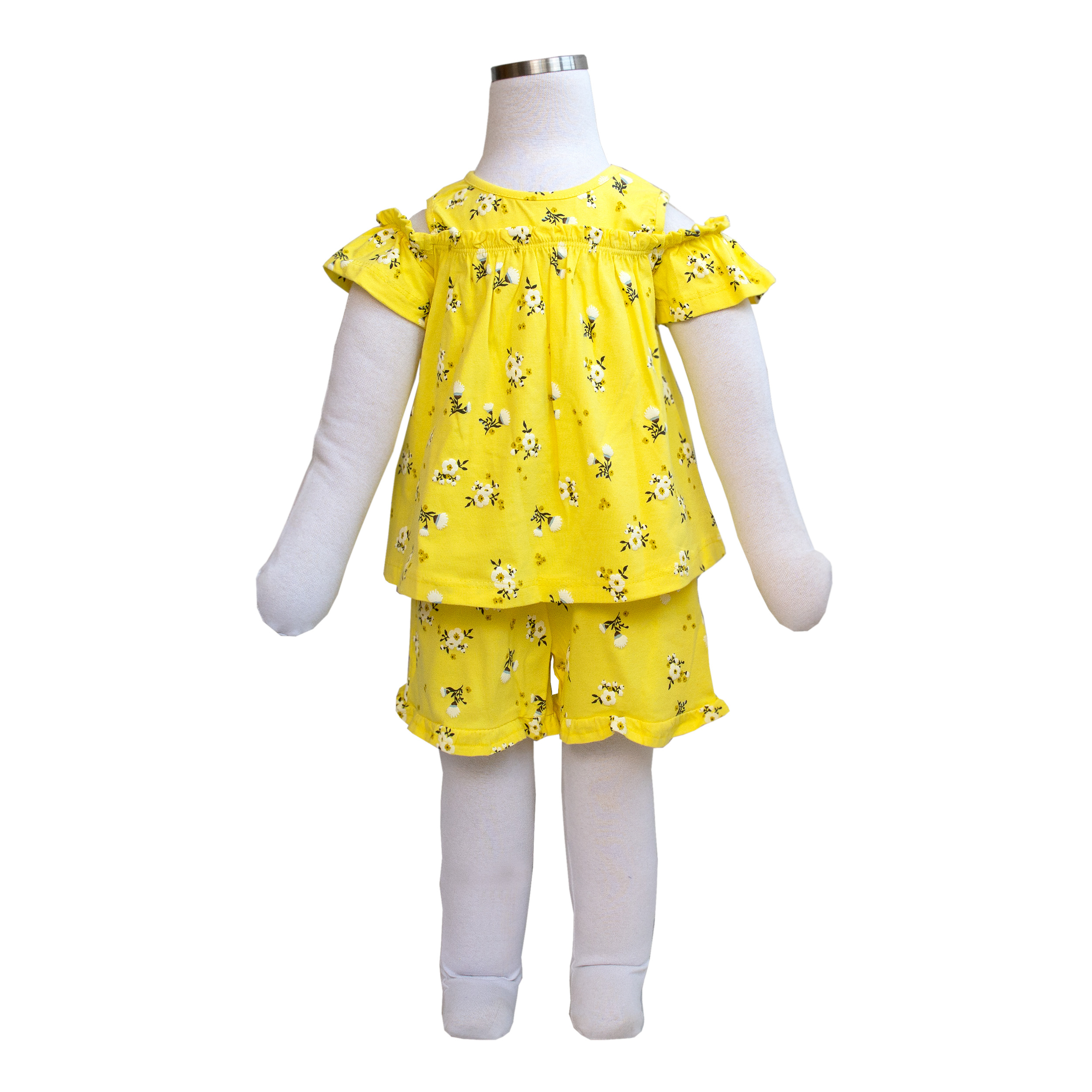 ست بلوز و شلوارک دخترانه مدل P-LI