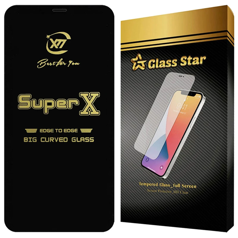 محافظ صفحه نمایش گلس استار مدل SUPXG20 مناسب برای گوشی موبایل اپل iPhone 12 /12 Pro