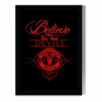 تابلو مدل دیواری طرح منچسنر یونایتد | Manchester United کد FD541