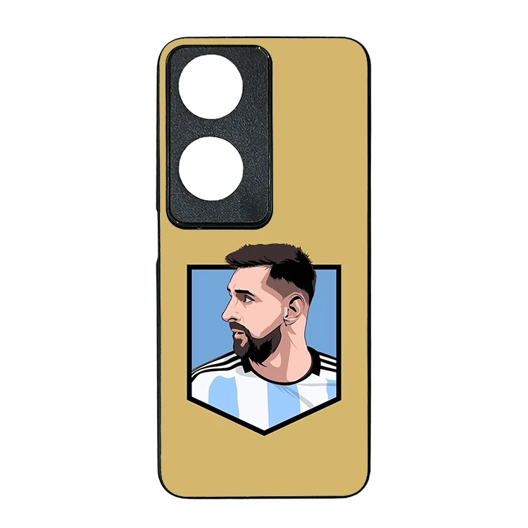  کاور گالری وبفر طرح مسی مناسب برای گوشی موبایل آنر x7b