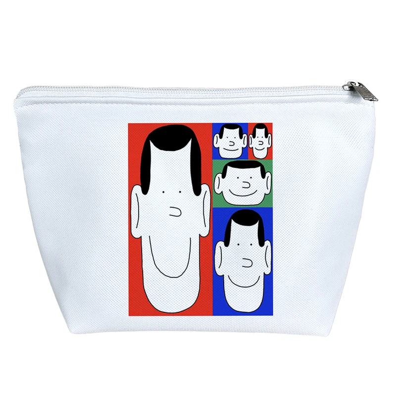 کیف لوازم آرایش دخترانه خندالو مدل چهره های خندان کد 9099