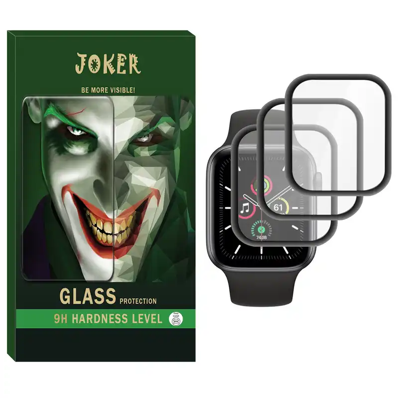 محافظ صفحه نمایش نانو جوکر مدل NJK مناسب برای اپل واچ سری 7 41 میلی متری بسته سه عددی