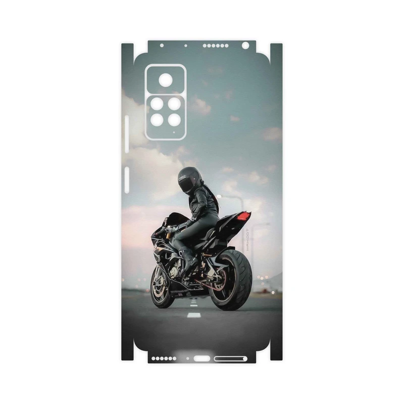 برچسب پوششی ماهوت مدل Motorcycling-FullSkin مناسب برای گوشی موبایل شیائومی Redmi Note 11 Pro