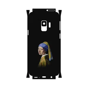 MAHOOT Girl with a Pearl Earring of Vermeer-FullSkin Cover Sticker for Samsung Galaxy S9