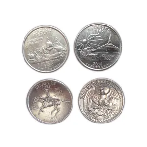 سکه تزئینی مدل U57 مجموعه 4 عددی