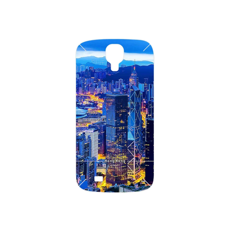 برچسب پوششی ماهوت مدل Hong Kong City مناسب برای گوشی موبایل سامسونگ Galaxy S4