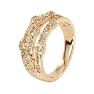 انگشتر زنانه ژوپینگ مدل قلبی کد AAE800