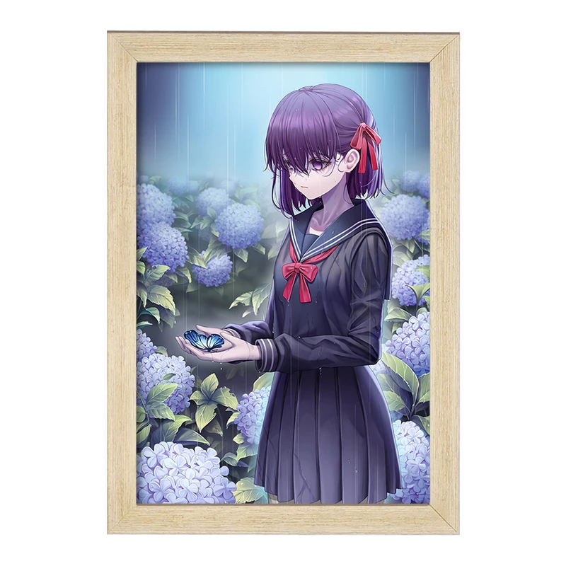 تابلو خندالو مدل ساکورا انیمه فیت استی نایت Fate Stay Night  کد 22742