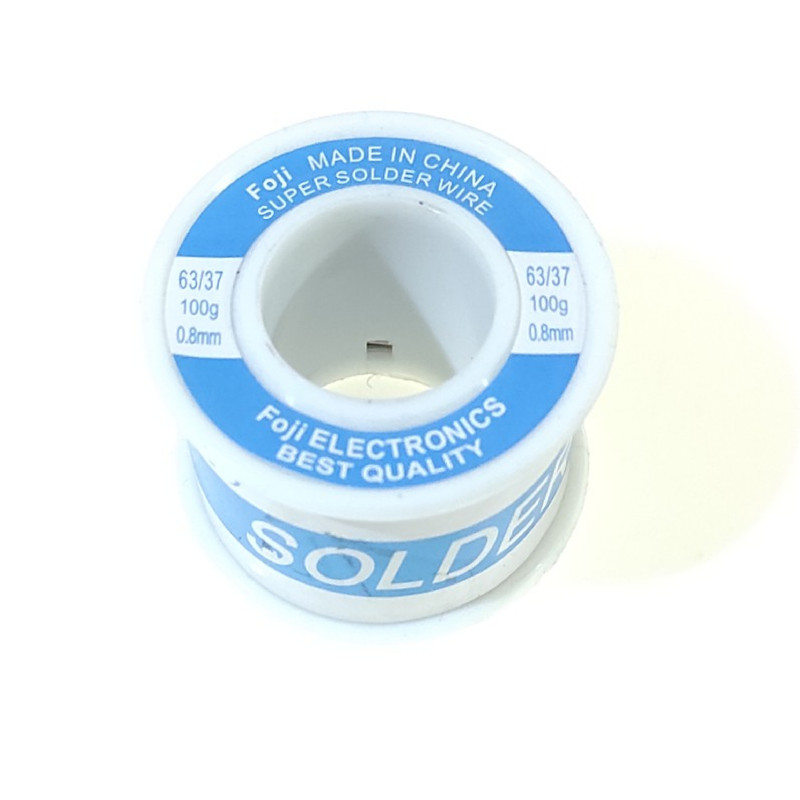 سیم لحیم فوجی مدل 6337 وزن 100 گرم سیم لحیم فوجی مدل 6337 وزن 100 گرم