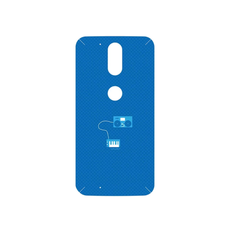 برچسب پوششی ماهوت مدل Minimal DJ Icon مناسب برای گوشی موبایل موتورولا Moto G4