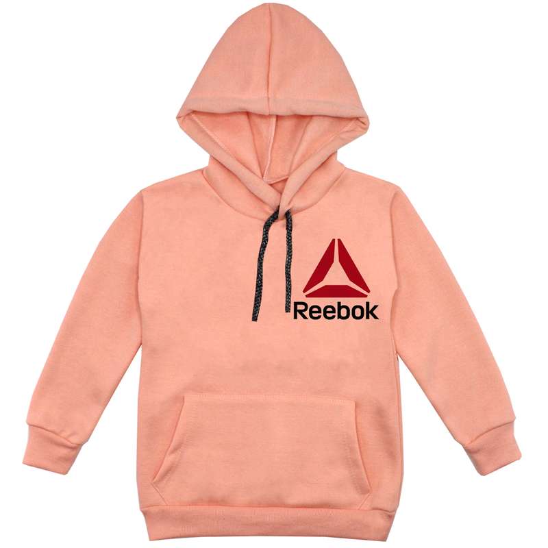 هودی پسرانه مدل F18 رنگ گلبهی