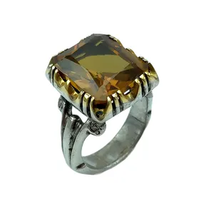 انگشتر نقره مردانه مدل صفوی