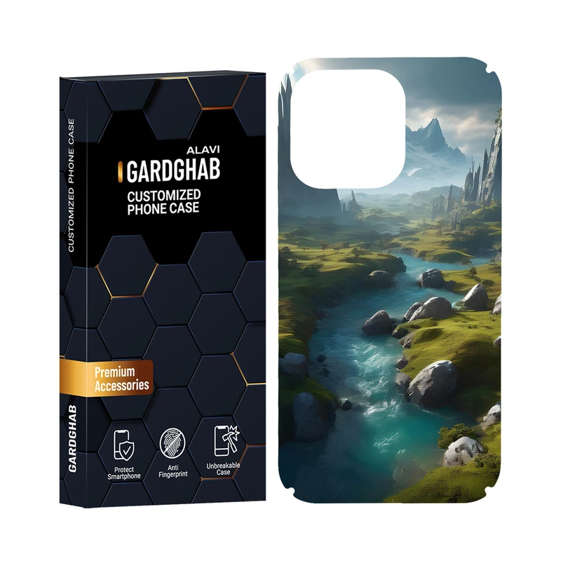 کاور گارد قاب مدل هنری مناسب برای گوشی موبایل اپل iPhone 13 pro