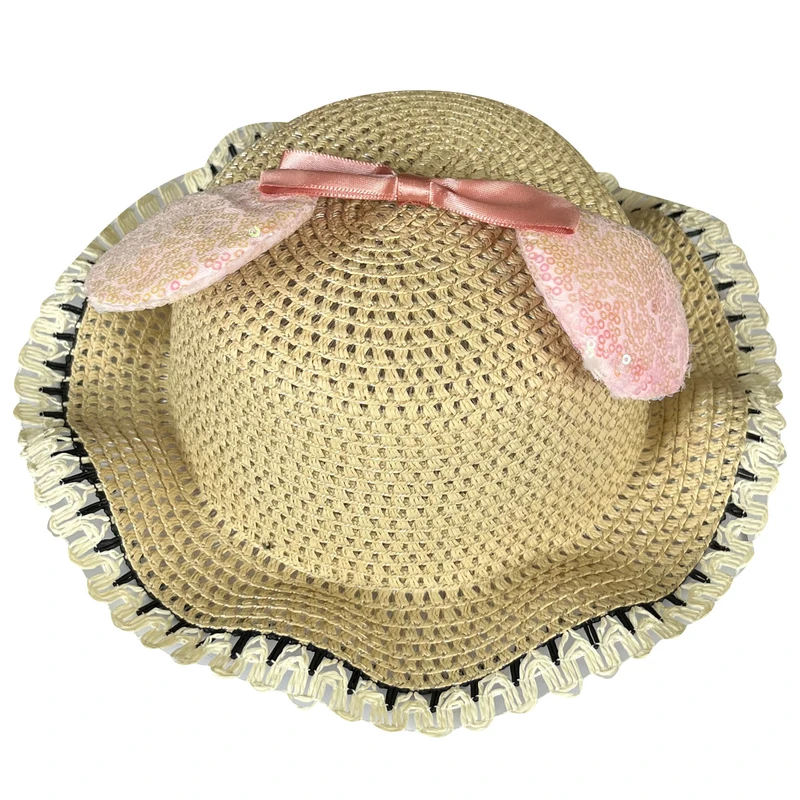 کلاه حصیری دخترانه کد 39