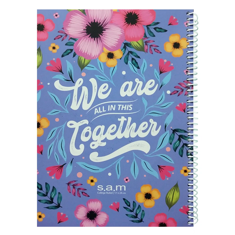 دفتر مشق 40 برگ سم مدل We are together-5144 کد 100889