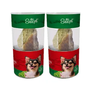 تشویقی سگ سویل پت مدل Cattle Hooves Chicken Vegi Filled وزن 150 گرم بسته 2 عددی