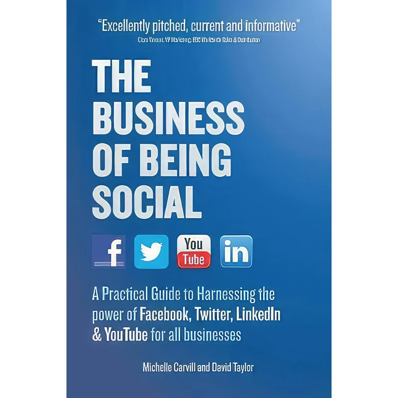 کتاب The Business of Being Social اثر Michelle Carvill and David Taylor انتشارات Crimson Publishing