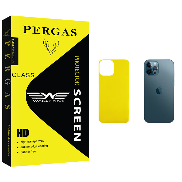 محافظ پشت گوشی وایلی نایس مدل Pergas Glass مناسب برای گوشی موبایل اپل iPhone 12 Pro Max
