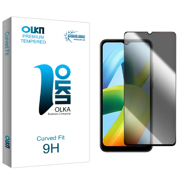 محافظ صفحه نمایش حریم شخصی کولینگ مدل Olka مناسب برای گوشی موبایل شیائومی Redmi A1 Plus