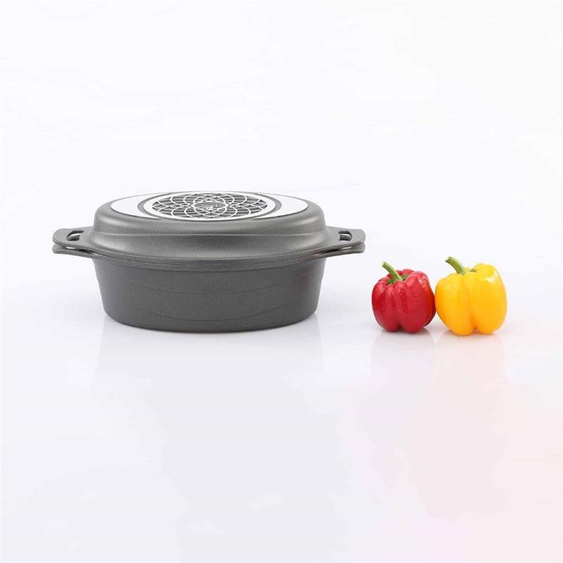 تابه گرانیت عروس مدل مرغ خوری دیاکو کد 6672 سایز 30