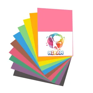 کاغذ رنگی A4 نیکان مدل 10 بسته 10 عددی