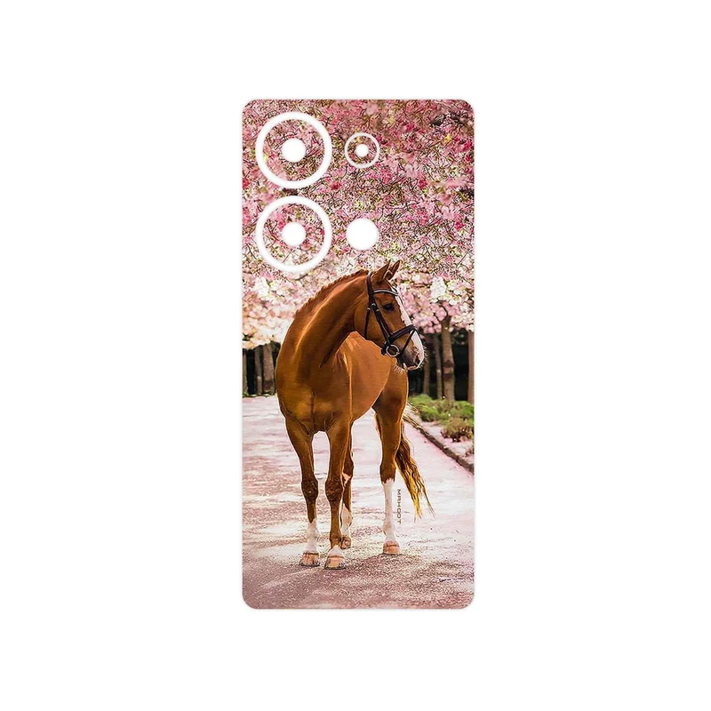 برچسب پوششی ماهوت مدل Horse_1 مناسب برای گوشی موبایل شیائومی Poco M6 Pro 4G