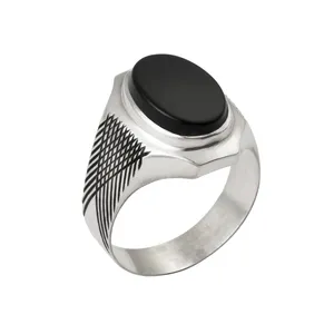 انگشتر نقره مردانه مدل فراس کد BN-105