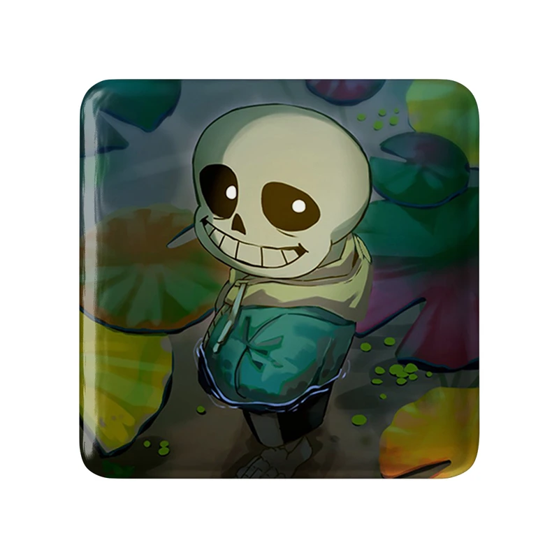 پیکسل خندالو طرح بازی آندرتیل (Undertale) مدل مربعی کد 31785