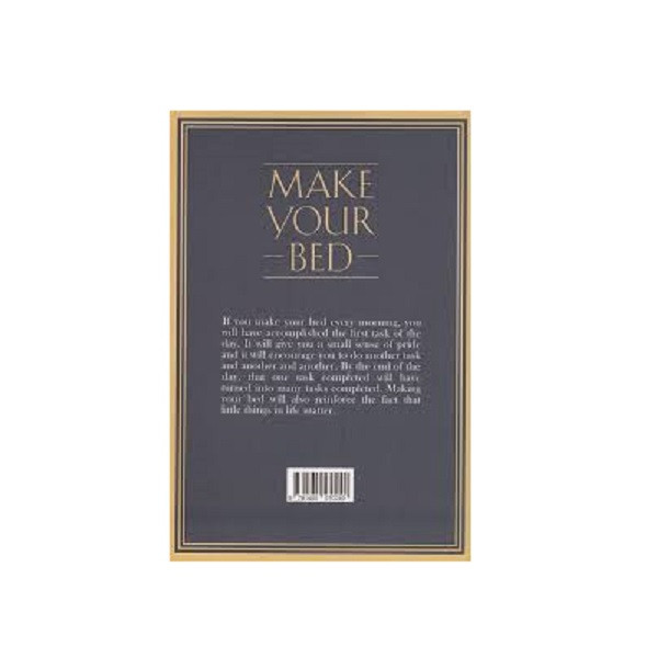 کتاب Make Your Bed اثر Admiral William H. McRaven انتشارات Grand Central Publishing
