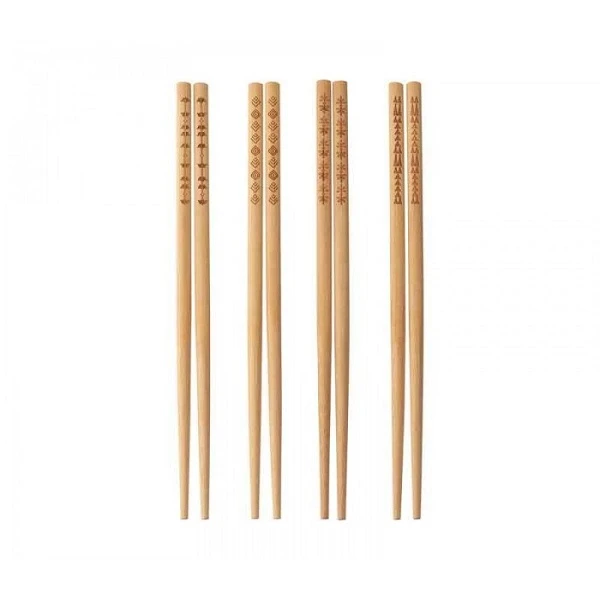 چوب غذا خوری مدل چاپستیک کد 502033 بسته 10 عددی