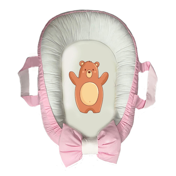 سرویس خواب سه تکه نوزاد مدل گارد محافظ دار طرح تدو کد 015