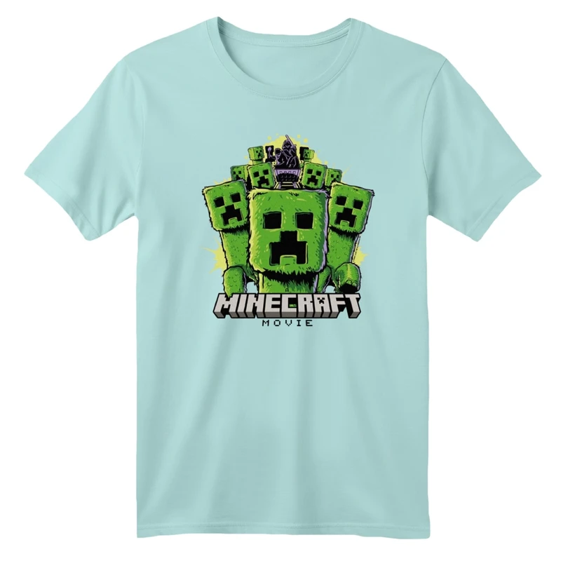 تی شرت آستین کوتاه بچگانه مدل ماینکرفت کد 31